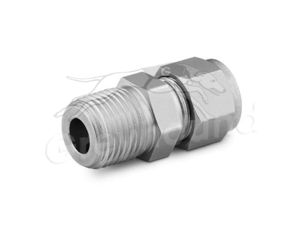Picture of Male NPT Connector 1/8"T-1/16"P S/S Swagelok 